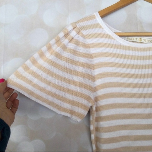 Marie Oliver Flutter Sleeve Top - Picture 2 of 9